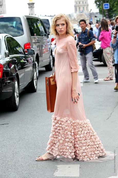 In the Street...Outside Chanel...Haute Couture Paris