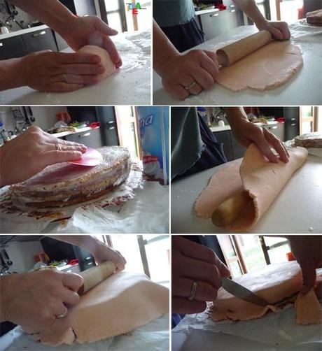 COME RICOPRIRE UNA TORTA, STEP BY STEP