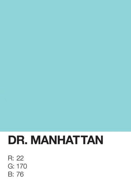 Pantone-Superheroes-Dr.-Manhattan Pantone Superheroes