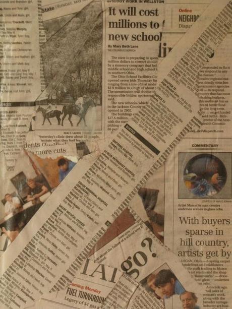 Free Newspaper Texture