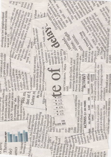 Free Newspaper Texture