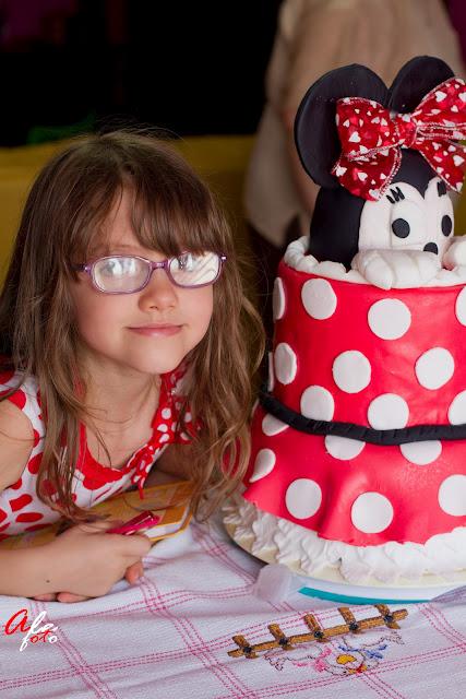 Minnie cake per i suoi sei anni!!