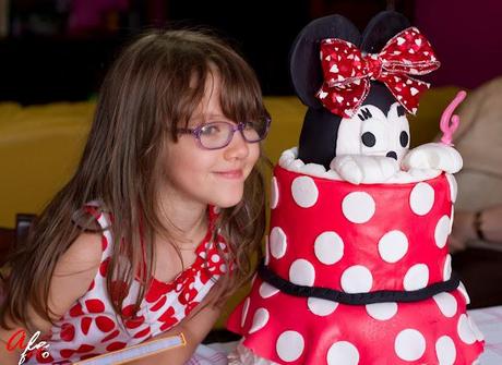 Minnie cake per i suoi sei anni!!