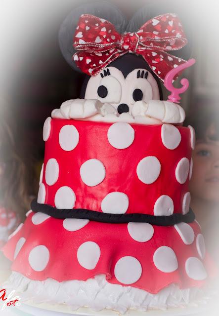 Minnie cake per i suoi sei anni!!