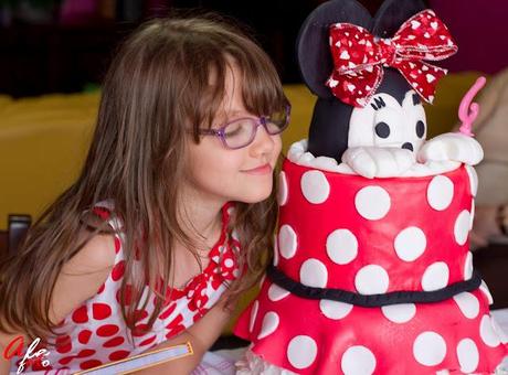 Minnie cake per i suoi sei anni!!