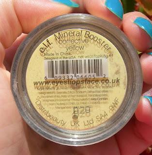 Review: e.l.f. Mineral Booster in Sheer, Yellow e Shimmer