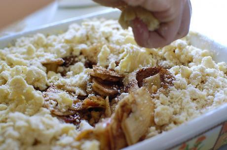 Impasto su frutta Crumble