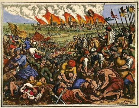 una immagine di Battaglia di Liegnitz 9 aprile 1241 su Guido Cervo: i Cavallier, lArme, lAudaci Imprese