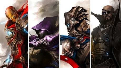 The Avengers in versione Fantasy