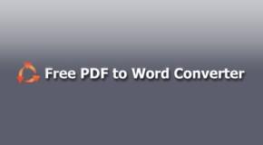 Free PDF to Word Converter - Logo