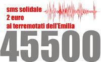 SMS solidale terremoto Emilia: conclusa la campagna del 45500