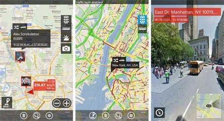 gMaps Pro L’app che porta le mappe di  Google Maps su Nokia Lumia 900, Lumia 800, Lumia 710, Lumia 610