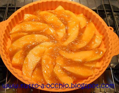 Non ci sono più i meloni di una volta... - Tarte tatin al melone e albicocche