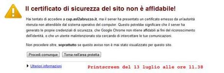 Sicurezza: Cuneo s’è redenta Chieti no