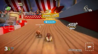 Little Big Planet Karting : Comic Con 2012 Gameplay