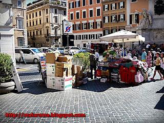 Scandalo Bancarellopoli a Piazza di Spagna