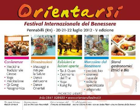 “Orientarsi”, festival del benessere e delle tradizioni orientali