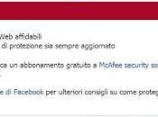 Malware checkpoint scansione account facebook