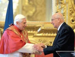 Giorgio Napolitano, l’amicizia con Benedetto XVI e la vera laicità