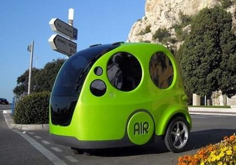“AirPod” L’auto ad aria compressa dalla linea futuristica e facile da parcheggiare