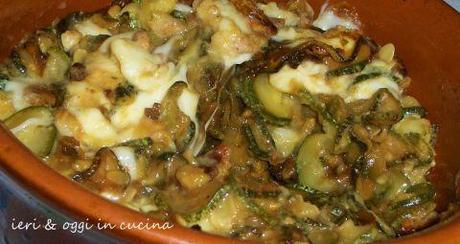 terrina di zucchine gratinate