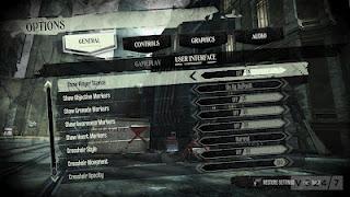 Dishonored : immagini gameplay del menu e dell'interfaccia