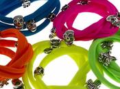 Bracelets (Too Late): colori, skull farfalle, leggeri, asciugano attimo, diventano collane...