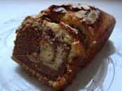 Plum-cake bicolore nocciole nutella