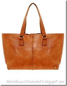 Made - East West - Borsa shopper in pelle