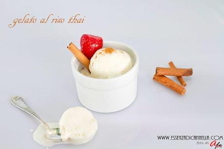 Gelato al riso thai...pure gluten free