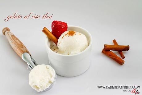 Gelato al riso thai...pure gluten free