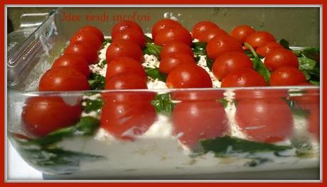 Caprese di stracchino Caprese di stracchino