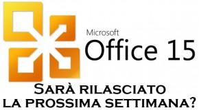 Microsoft Office 15 la prossima settimana? - Logo