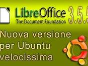 LibreOffice 3.5.5 Velocissimo Ubuntu