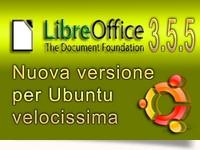 LibreOffice 3.5.5 - Velocissimo per Ubuntu