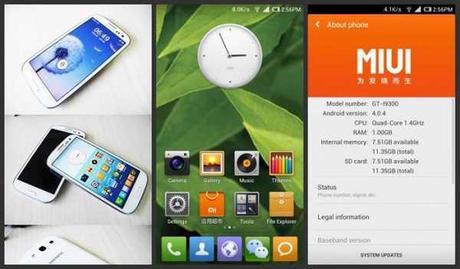 ROM MIUI Galaxy S3 : Arriva la MIUI S3 per GT-i9300 – Download ROM