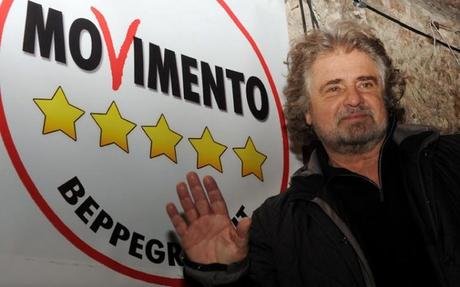 Beppe Grillo e le stelle cadenti