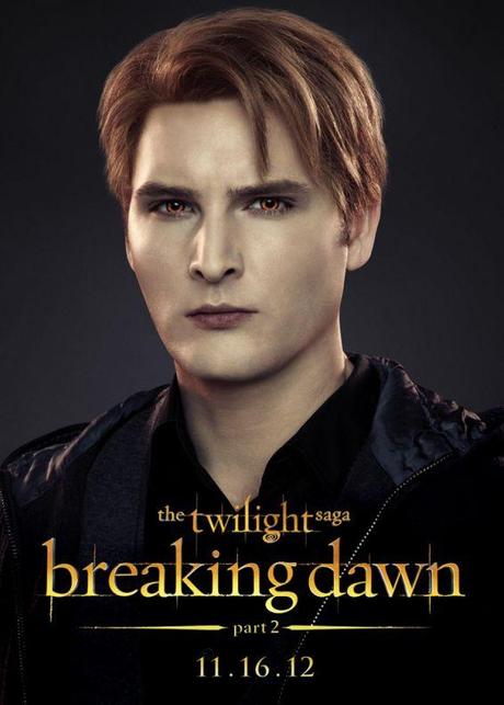 Dal Comic Con 2012 di San Diego tutti i 26 character poster di The Twilight Saga: Breaking Dawn parte 2