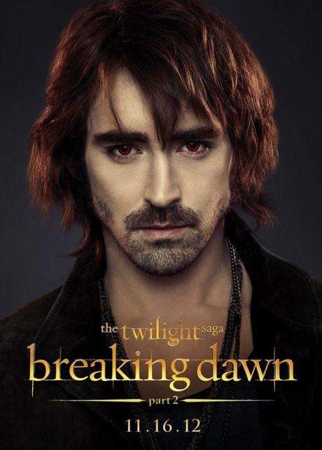 Dal Comic Con 2012 di San Diego tutti i 26 character poster di The Twilight Saga: Breaking Dawn parte 2