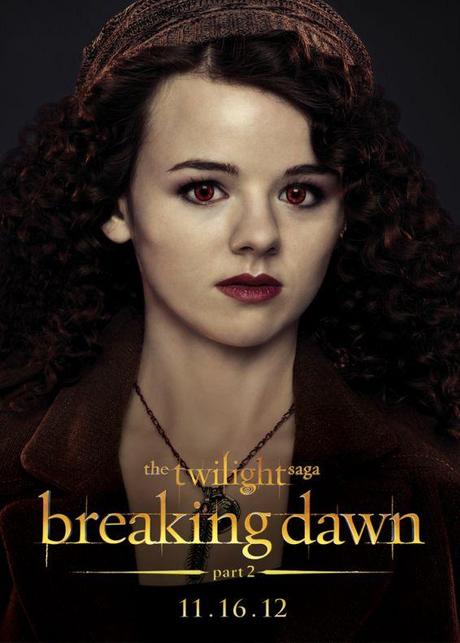 Dal Comic Con 2012 di San Diego tutti i 26 character poster di The Twilight Saga: Breaking Dawn parte 2