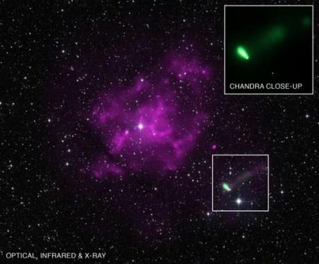 Una nuova pulsar spaventosamente veloce