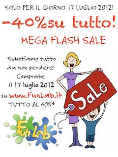 Mega sconti del 40% da Funlab