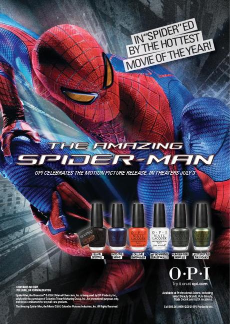 Preview OPI ''The Amazing Spider-Man''  Limited Edition Exclusively At Sephora