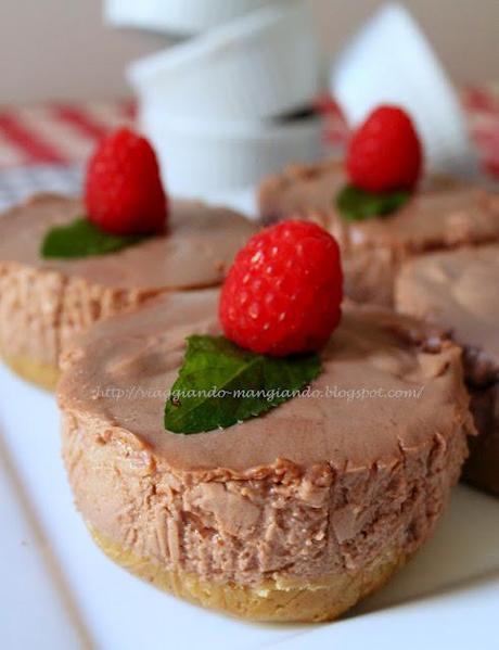 MINI CHEESECAKE ALLA NUTELLA