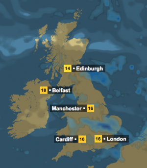 Meteo in Inghilterra, una questione di stato / Weather in UK, a big thing out of it