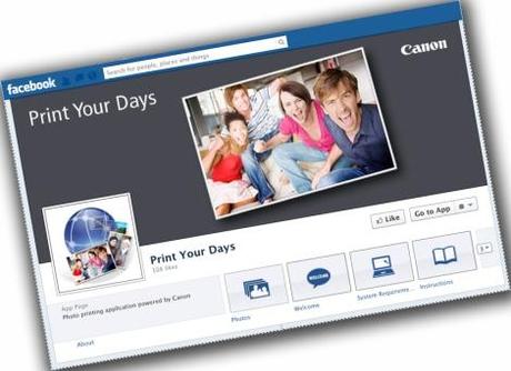 Da Canon in arrivo una nuova app per Facebook