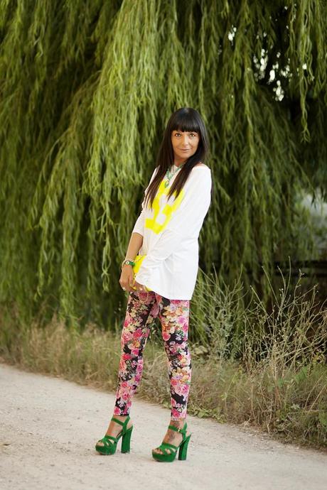 Floral pants