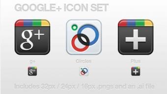 Raccolta di icone Google Plus gratis