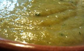 Potage de courgettes