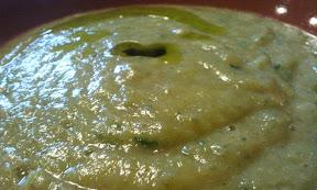 Potage de courgettes